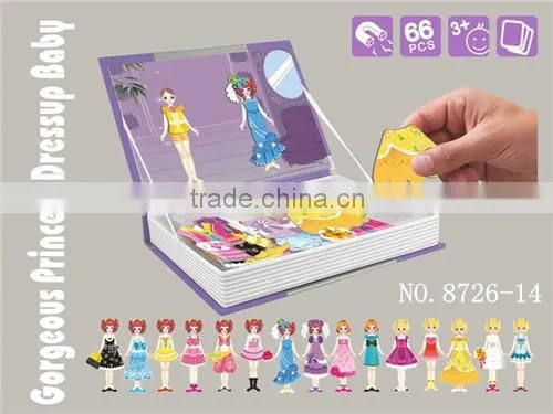 New Listed! Gorgeous Princess Dressup Baby Series Kids Education Toy Puzzle