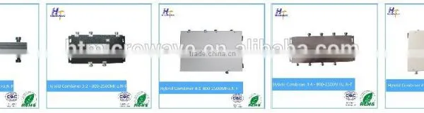 Wideband Microwave Component rf Combiner 4x2 4 in 2 Out 800-2500MHz N Female photo-2