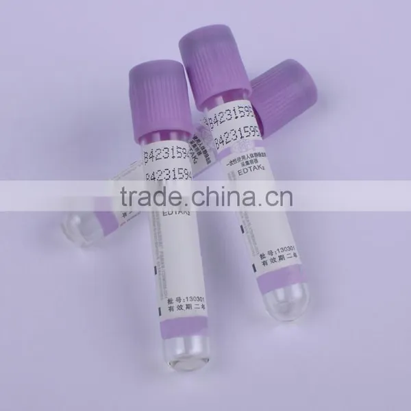 Vacuum Blood Collection Purple Tube EDTA K2/ K3 photo-2