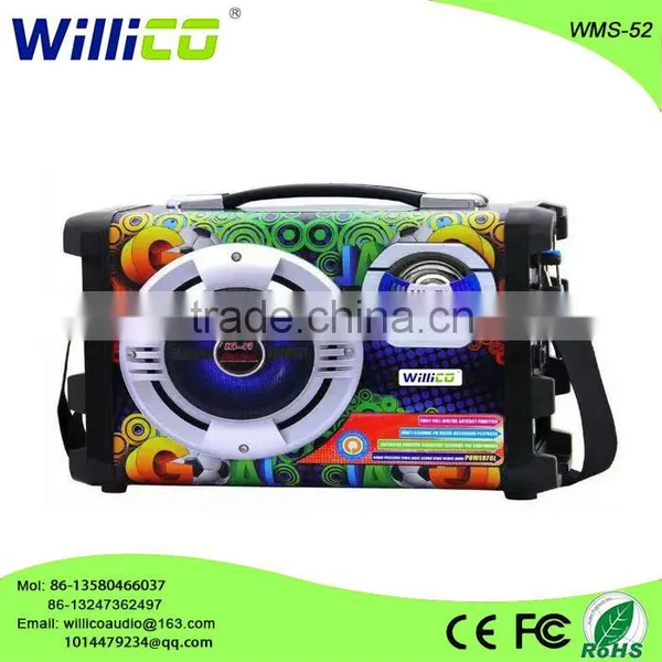 Mini Portable FM Speakers Bluetooth Speaker With Rechargeable Battery photo-5