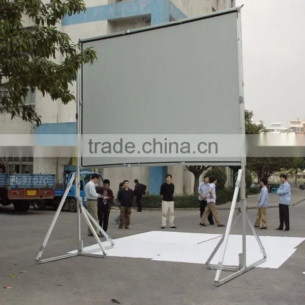 Format 16:9 150 Inch Fast Fold Projection Screen/portable Projector Screen/big Size Projection Screen photo-2