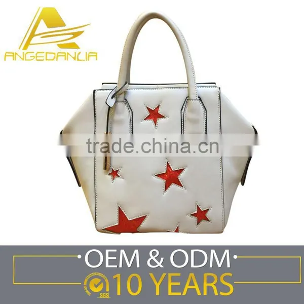2016 Latest Design OEM Production Guangzhou Women Bag Pu Leather Tote Bags Cheap Price 2016 photo-2