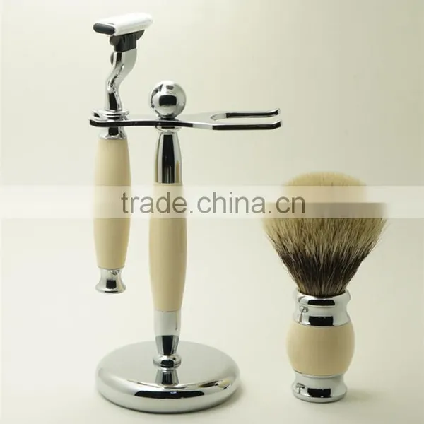 Wholesale Beard Brushes Private Label Shaving Razor Travel Shaving Kits photo-5