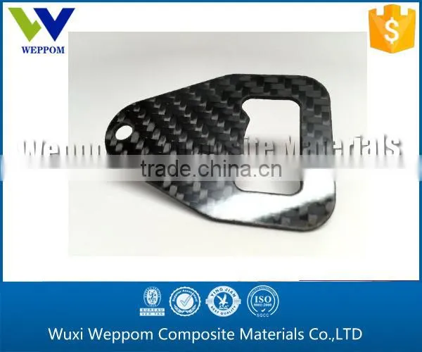 Carbon fiber bottle opener