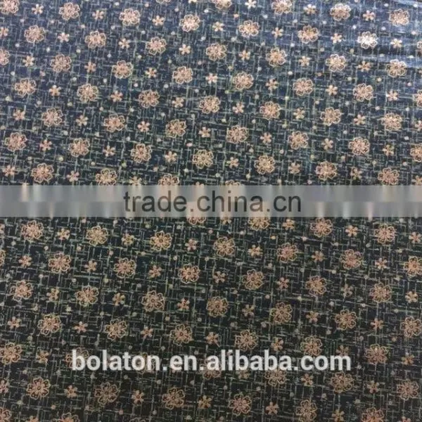 Hot Selling KS Velvet Flower Lacquer Print Velvet for Dress to Middle East photo-4