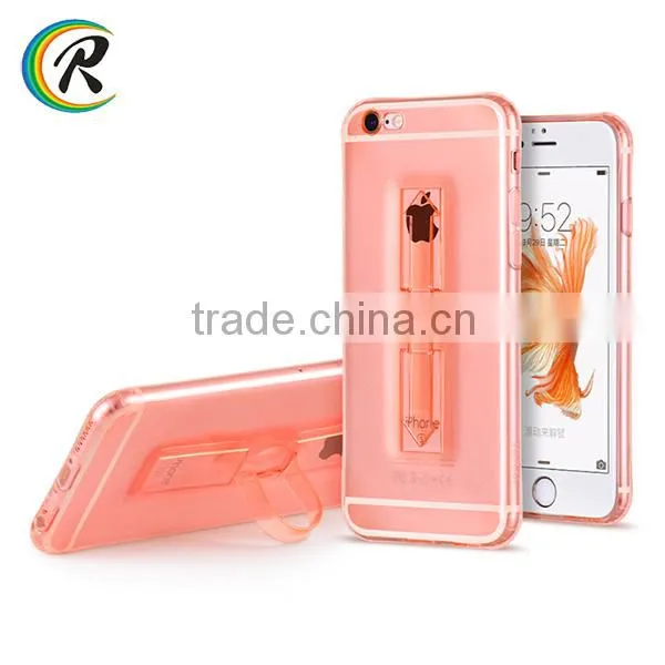 OEM Colorful TPU PC Case for Iphone 6 Phone Case With Holder