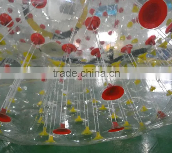 2015 PVC or TPU Factory Price Cheap Football Inflatable Body Zorb Ball photo-6
