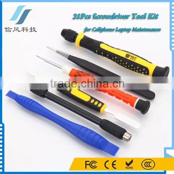 BST-8923 21Pcs Mini Pocket Screwdriver Set Computer Maintenance Tool Kit photo-2