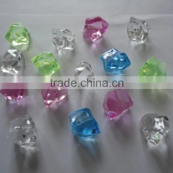 Wholesale Wedding Crystal Confetti Acrylic Gem Stones photo-4