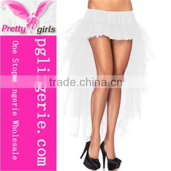 Red Ladies Bubble Skirt,Adult Bubble Skirt,Silk Skirt photo-2