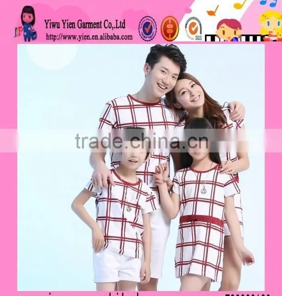2015 Latest Korean Style Family Dress Mommy Daughter Summer Cheaper Casual Women Dress Model photo-5