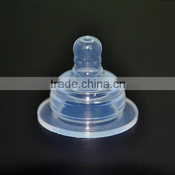 Factory Price Breastlike Natural Flow Transparent Baby Nipple photo-4