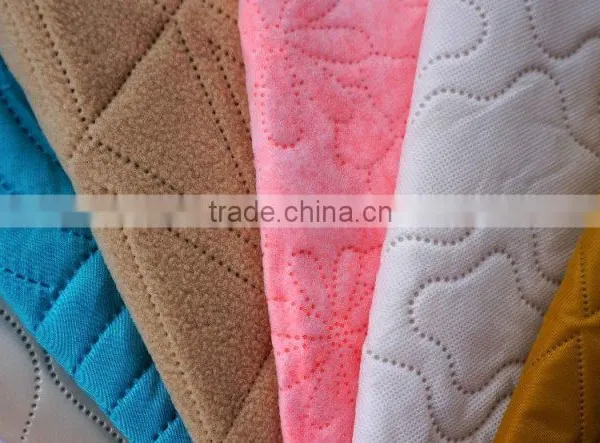 TPU Laminated Extra Wide Bedding Quilted Bedding Fabric photo-6
