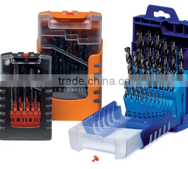 Hss Drill Bits Packaging Clear Solid Plastic Box photo-3