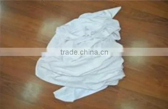 White T Shirt Fiber Rags (New)
