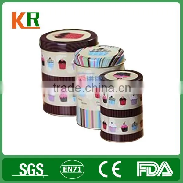 Tin Box Manufacturer Wholesale Printed Round Special Tin Box