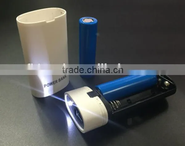 2016 New Design Portable DIY Capacity Detachable Power Bank With Flashlight photo-2
