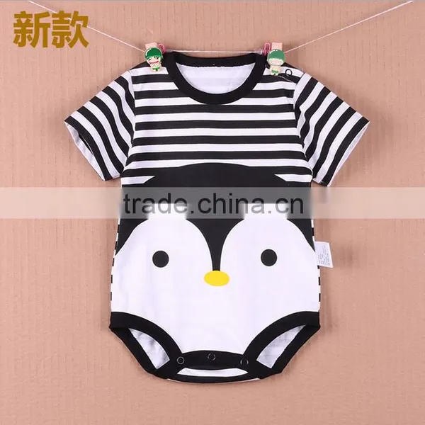 Body Romper Baby Clothes Piece Dress Clothing Triangular Short Sleeved Summer Romper for New Born photo-2