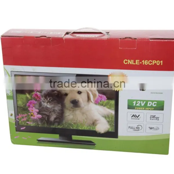 White Cheap Slim 15.6" HD LED TV photo-6