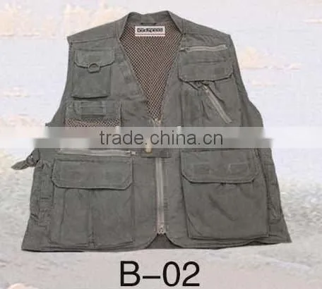 Camera Garment / Vest Jacket / Photographer Vest Jacket
