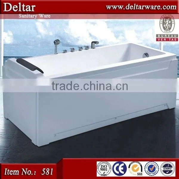 Product in China Foshan 1 Person Hot Tub, White Color Heat Protect Comfortable Bathtub, Bathroom Bathtub With TV photo-6