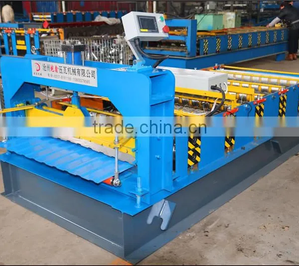 DIXIN 980 Metal Sheet Roll Forming Machine for Wall Panel photo-4