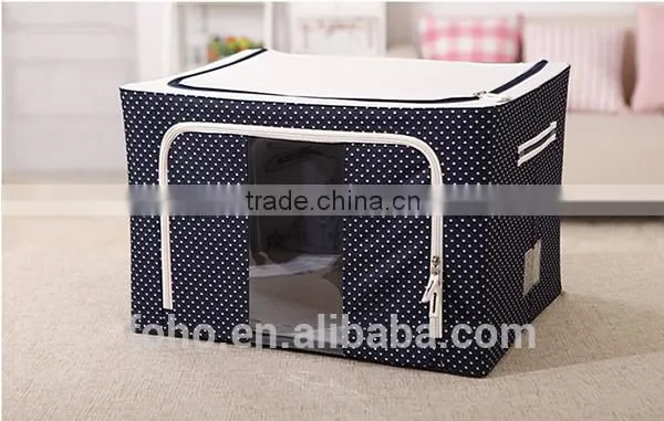Fabric Storage Bags Wholesale Custom Collapsible Storage Box Zipper Storage Bag for Toys photo-3
