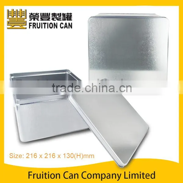 Large Square Tin