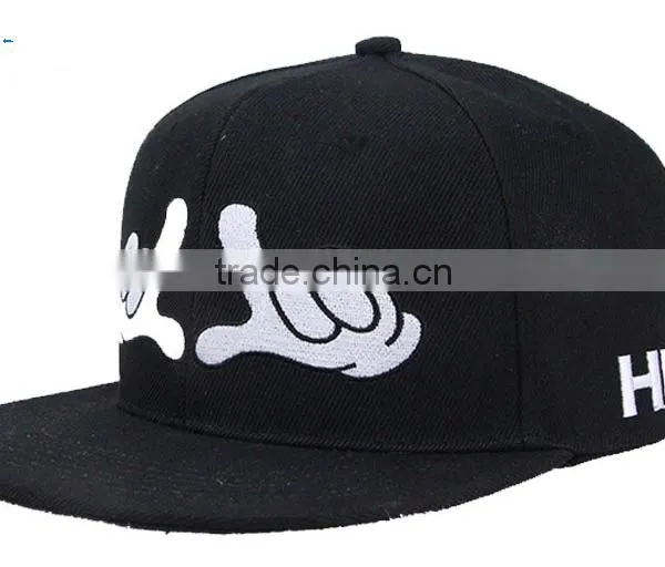 Square Flat Brim 3D Embroidery Fashion Wholesale Snapback Caps photo-4