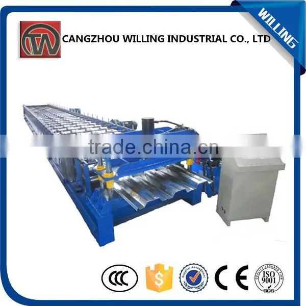 Wholesale Profile Roll Forming Machine Steel Floor Deck Roll Forming Machine photo-4