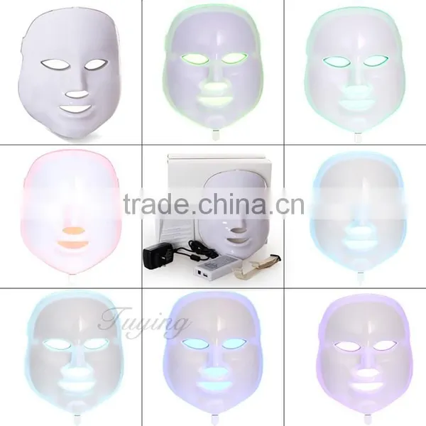Led Light Therapy Facial Skin Rejuvenation Mask 7 Color With Anti-aging photo-4