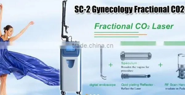 Sun Damage Recovery Gynecological Co2 Treatment For Vaginal Tightening/ Fractional Co2 Laser Beauty Machine For Professional Clinic Co2 For Clinic Skin Tightening photo-5