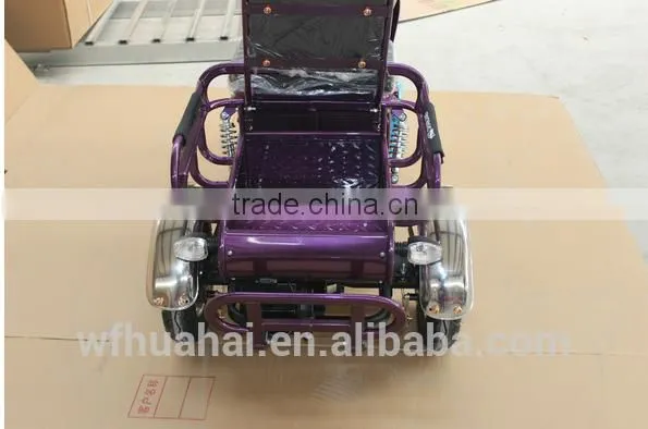 Beautiful Design Purple Electric Tricycle Adults /cargo Tricycle photo-5