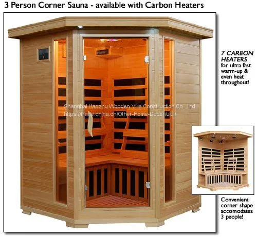 Steam Shower Room Wooden Sauna photo-2