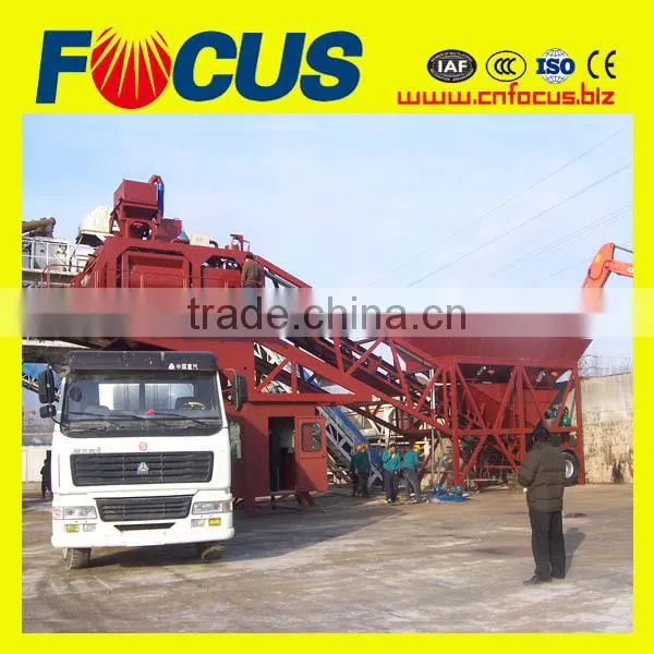 High Quality 75m3/H Self-Auto Mobile Concrete Batching Plant, Trailer Concrete Mixing Plant photo-6