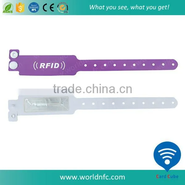 NTAG213 NFC Paper Wristband One Time Use Disposable RFID Wristband photo-6