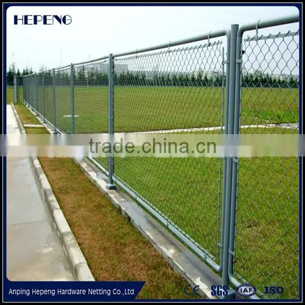 Hot Sale Electro Galvanized Chain Link Fence For Garden/Sport Fence photo-4