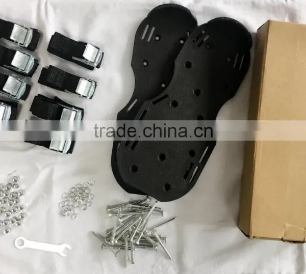 Lawn Aerator Shoes - 4 Straps With Metal Buckles photo-2