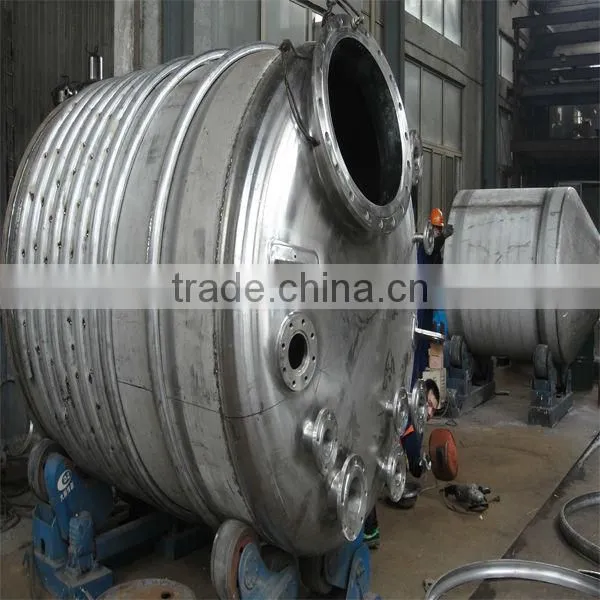 10000L Stainless Steel Stirred Jacketed Reactor photo-5