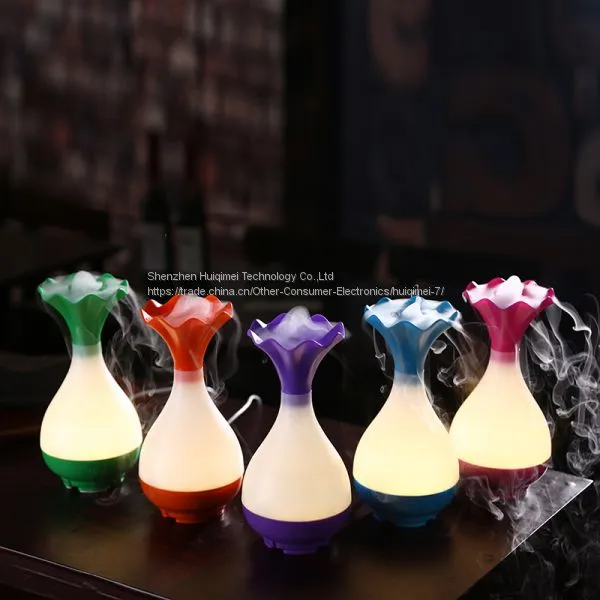 New Design Cool Aroma Humidifier Night Light For Office/home photo-5