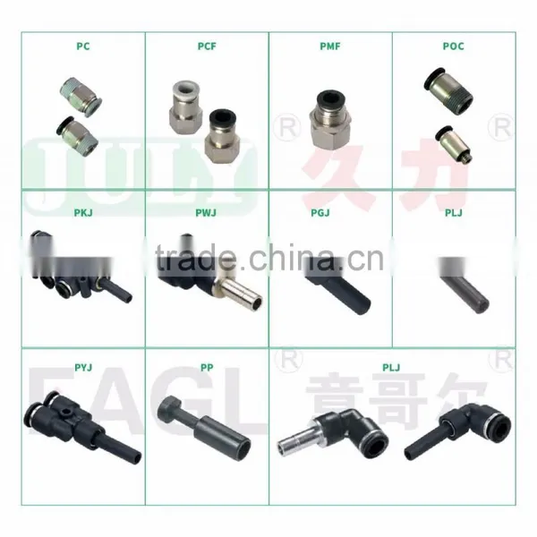 Wholesale JULY Manufactory Made High Quality Elbow Type Quick Connect Pipe Fitting With Screw Cap photo-5