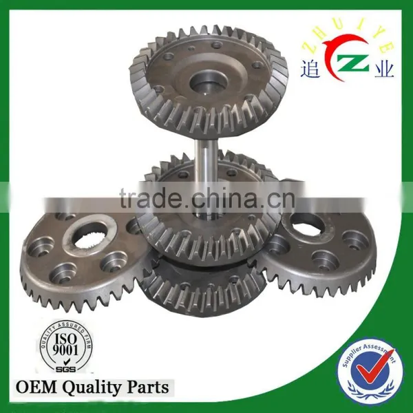 Auto Rickshaw Parts Steel Spiral Bevel Gears Driving Bevel Gear for Tricycle photo-5