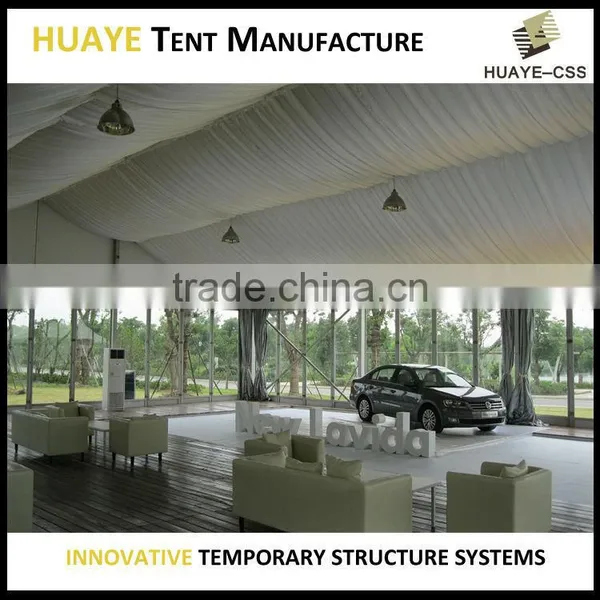 Beautiful Fancy Party Tent Large Wedding Marquee Tent Event Tent With Curtain and Lights for Sale photo-3