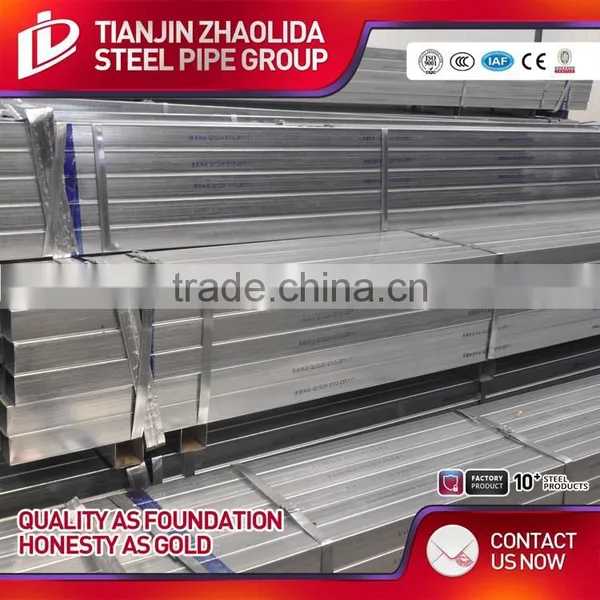 ASTM A500 GR A B WELDED Pre Galvanized Square Galvanized for Furniture Use photo-6