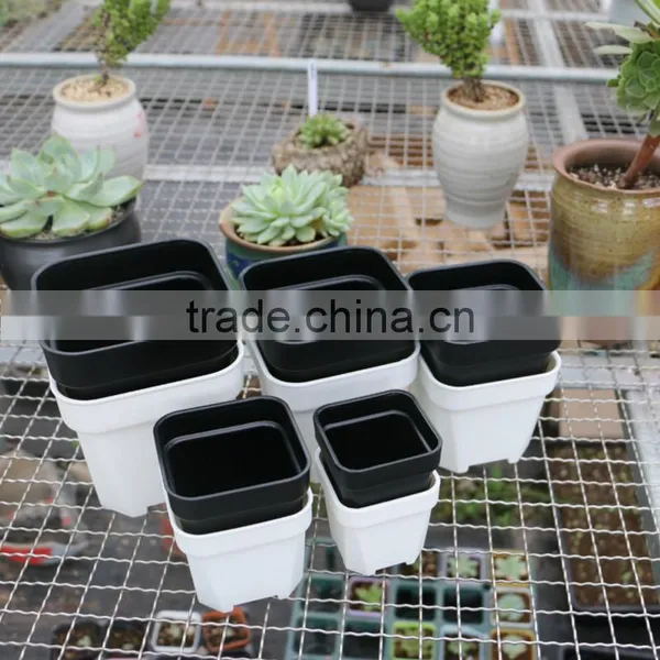 Plastic Colorful More Thickness Square Flower Pot photo-5