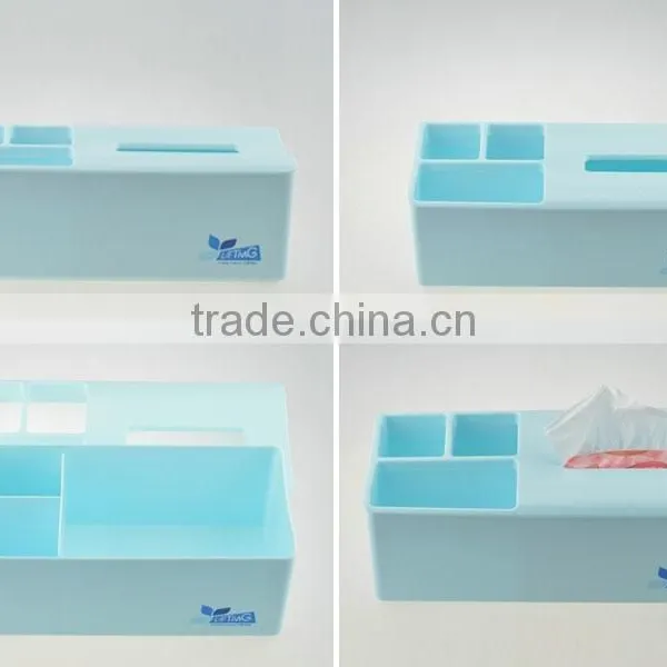 Mutifunction Plastic Hotel Room Tissue Box KTV Tissue Box