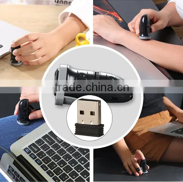 Universal 2.4Hz USB Wireless Wearable Finger Rings Mouse 1600dpi For All Notebook Laptop Tablet Desktop PC photo-3