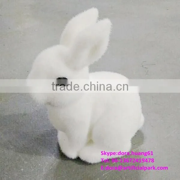 H080617 Customize All Kinds of Green Grass Rabbit Decorative Easter Rabbits Custom Stuffed Rabbit photo-2
