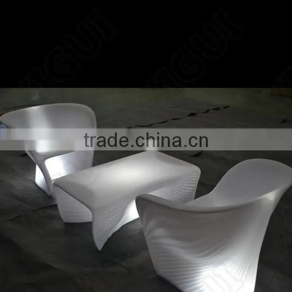 Interactive LED High Top Cocktail Table and Chairs photo-5
