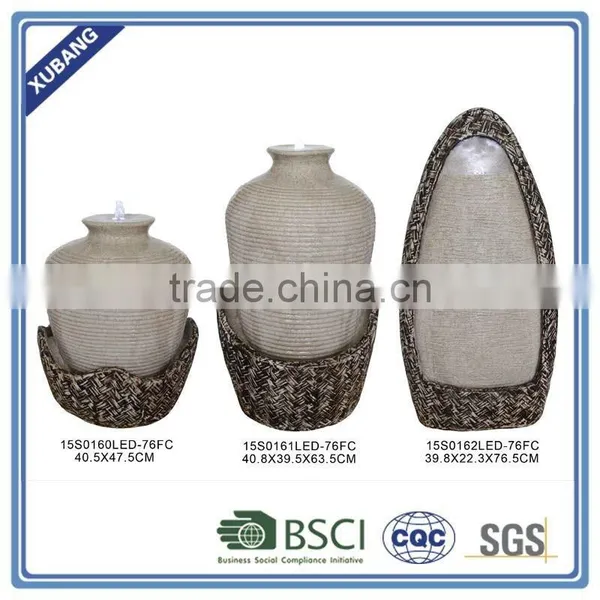 Gardening Accessories Water Fountain Antique Bamboo Fountain for Outdoor photo-2
